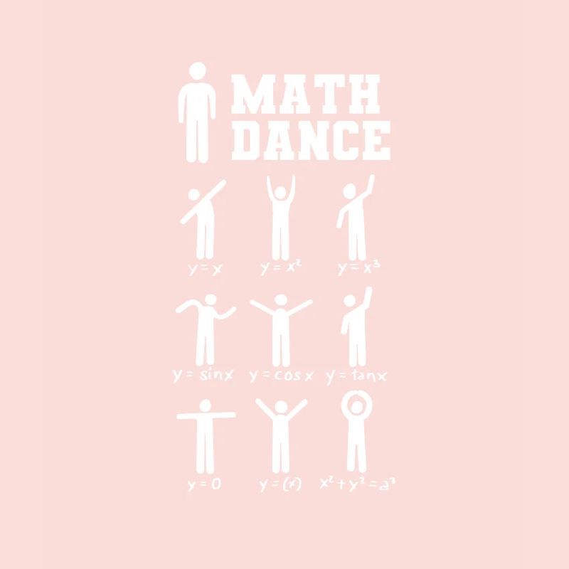 Cadeau de professeur de maths danse mathématique