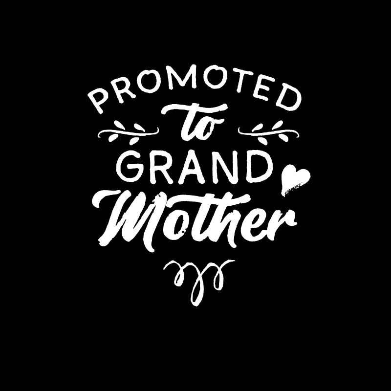 Zur Großmutter befördert Omi Großmama Oma Enkel