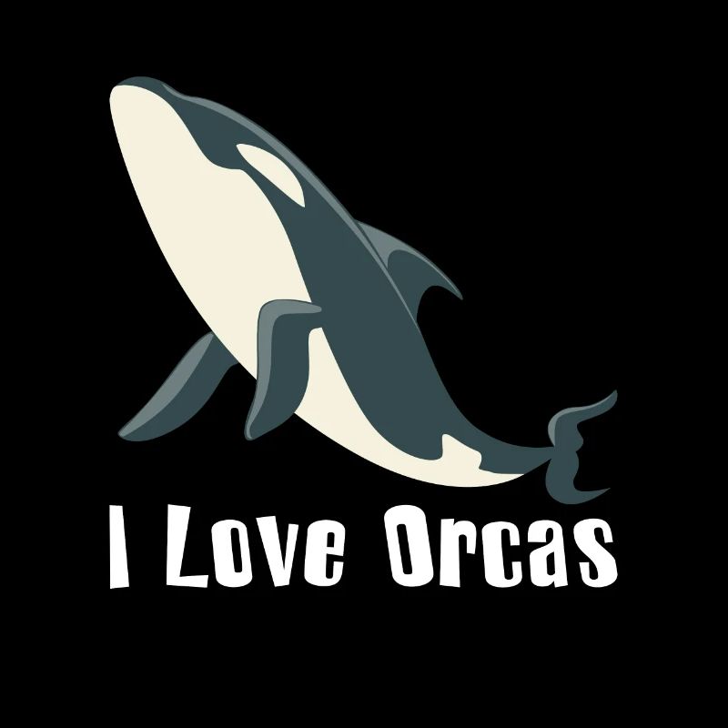 I love orcas killer whale whale killer whale gift