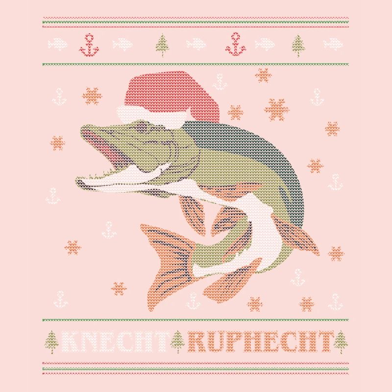 Pull de Noël laid Knecht Ruphecht