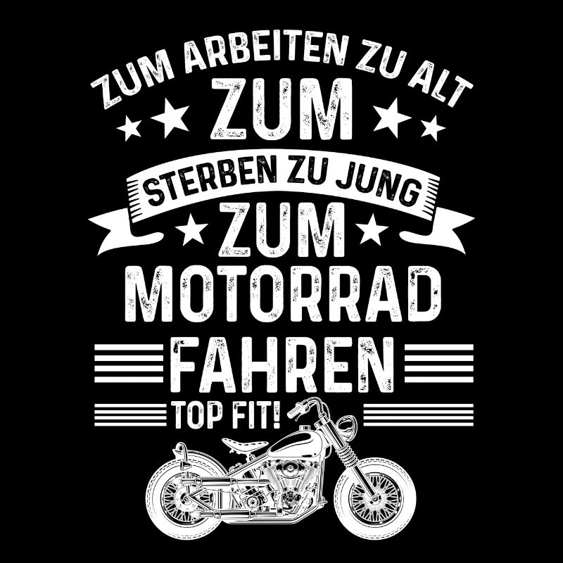 Motorrad Opa Motorradfahrer Biker Geschenk