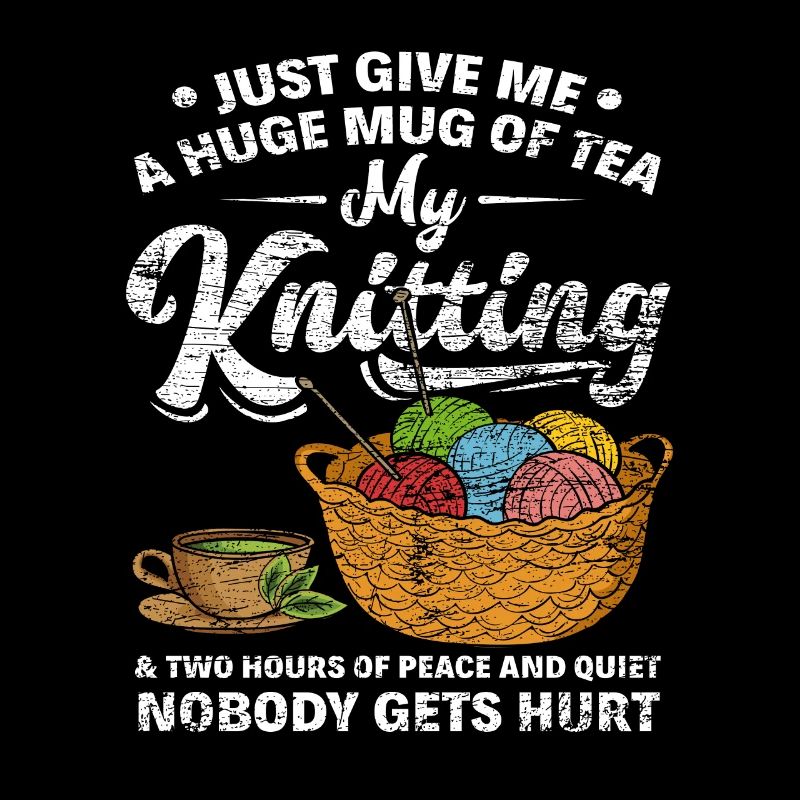 Knitting tea