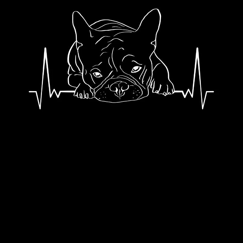 Fréquence cardiaque du bouledogue français