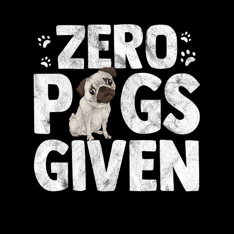 Mops Selbstbewusst Pug Hund Möpse Mischling Welpen