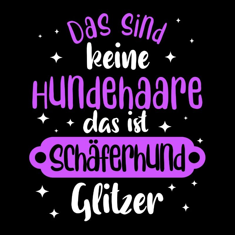 Deutscher Schäferhund Glitzer