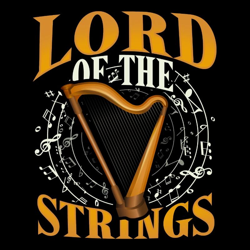 Harpe cordes cordes chordophone instrument à cordes