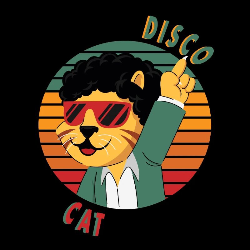 Disco Cat goes on the slopes