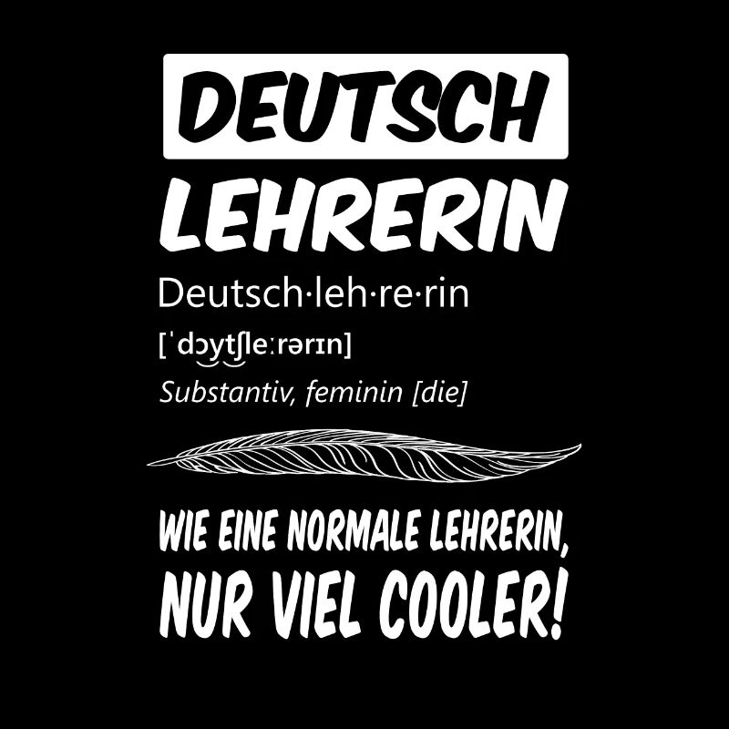 Geschenk Deutschlehrerin