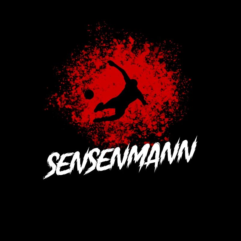 Verteidiger Grätsche Sensenmann Abwehrspieler
