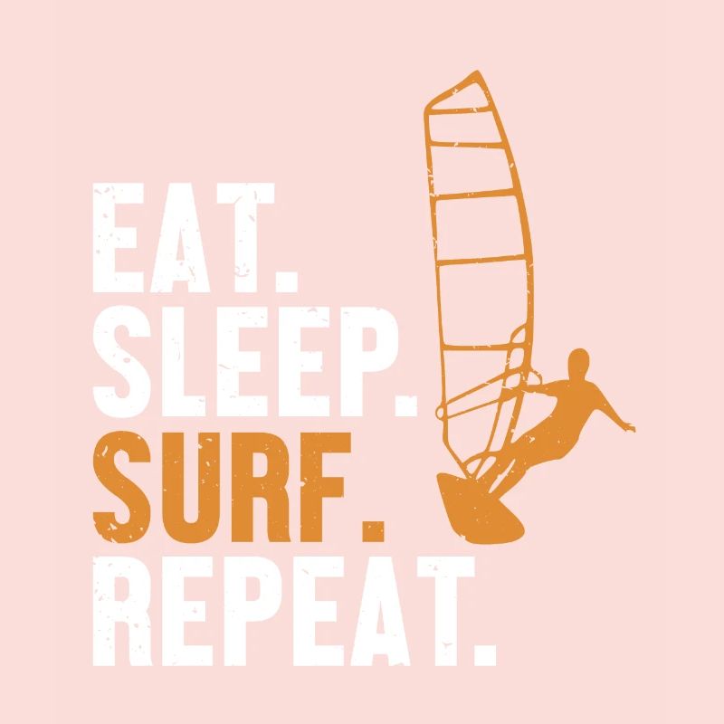 Manger Dormir Surfer Répéter Planche À Voile