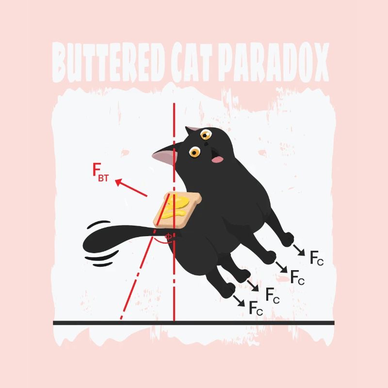 Chat beurré Paradox Math Physics Cat