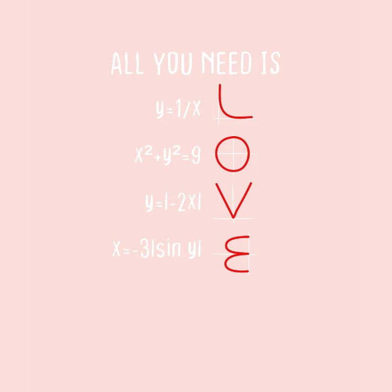 Physics Maths Love Joke Nerd IT Valentin