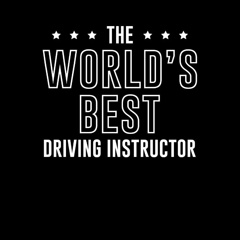 The World´s Best Driving Instructor Geschenk