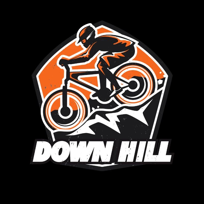 Down Hill Mountain Biker