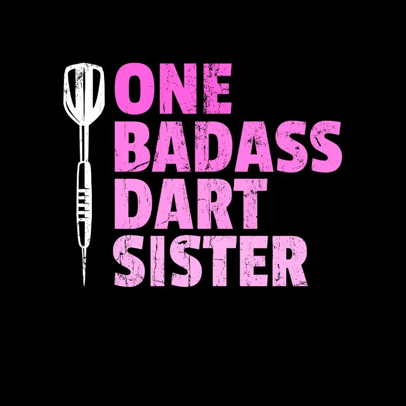 une soeur de fléchettes badass