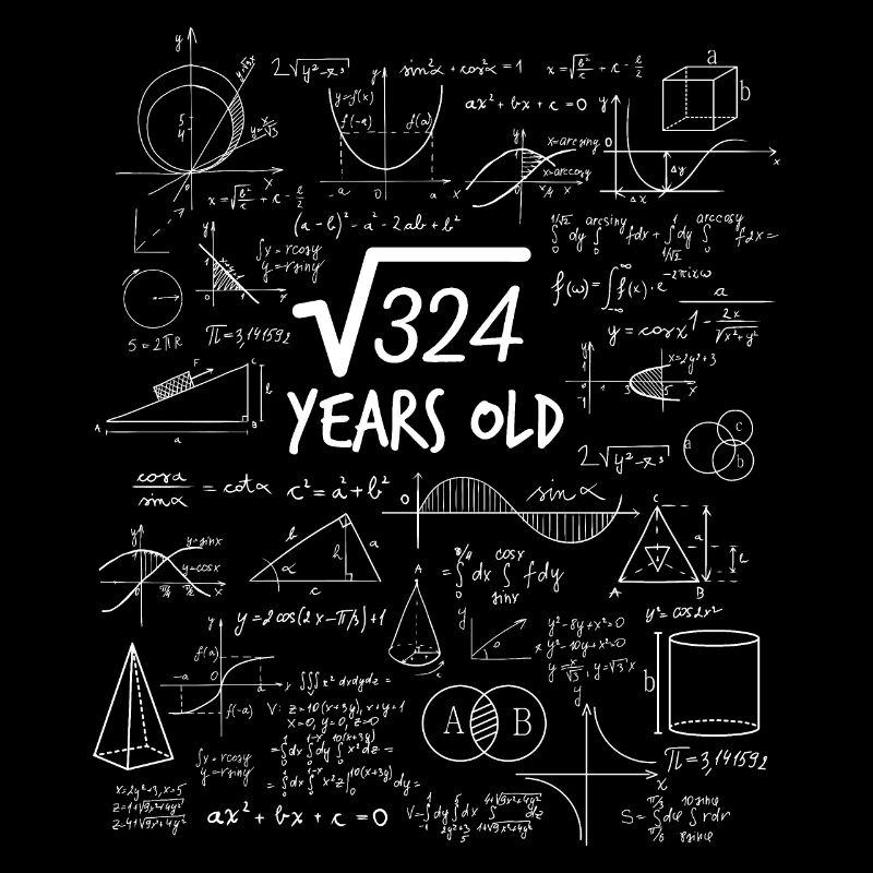 18 Years Square Root 324