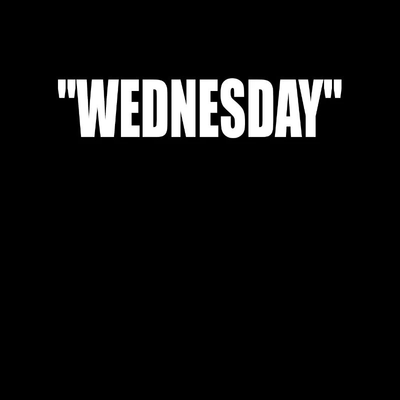 WEDNESDAY Mercredi Design