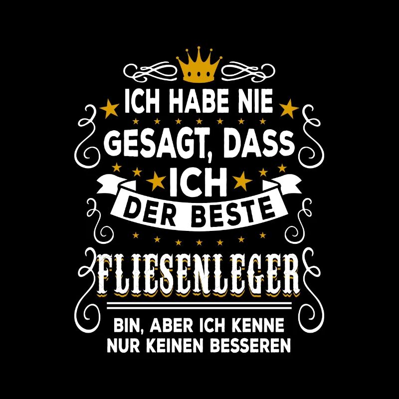Bester Fliesenleger Handwerker Fliesen Beruf