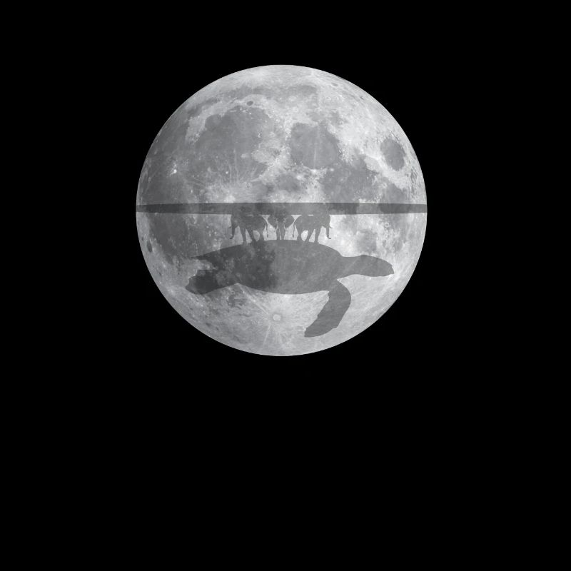Flat Earth théorie éléphant tortue