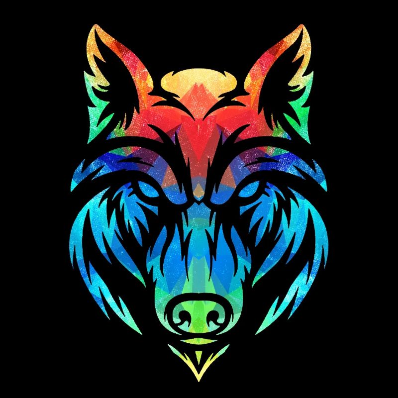 Bunter Wolf