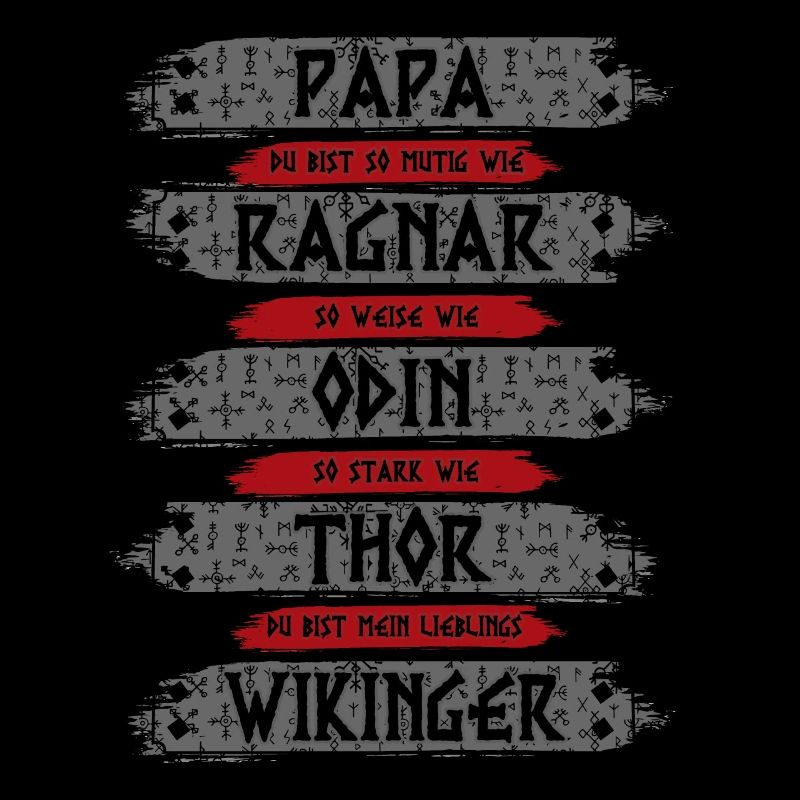 Wikinger Vatertag - Wikinger Papa - Viking