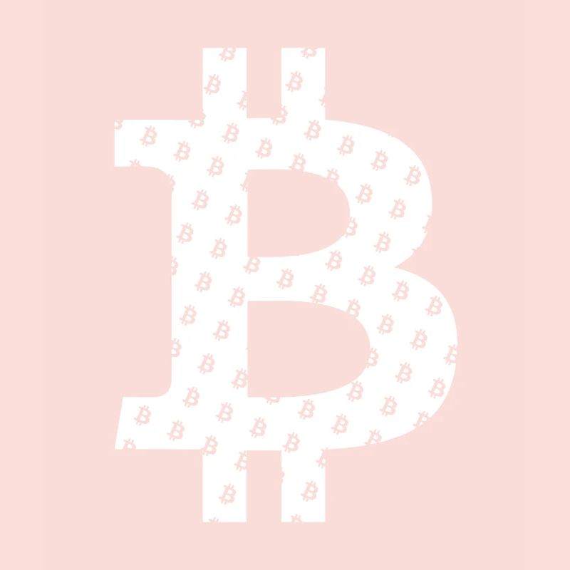 Bitcoin Logo Symbol Muster Pattern