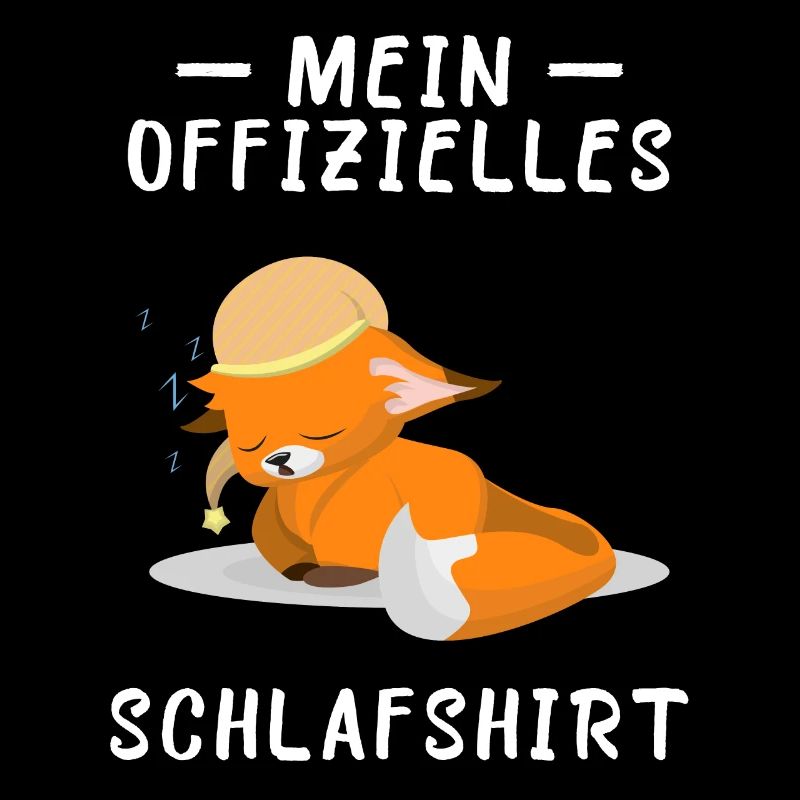 Fuchs Schlafshirt Pyjama