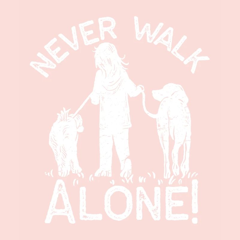 Hund / Hunde - Never walk alone