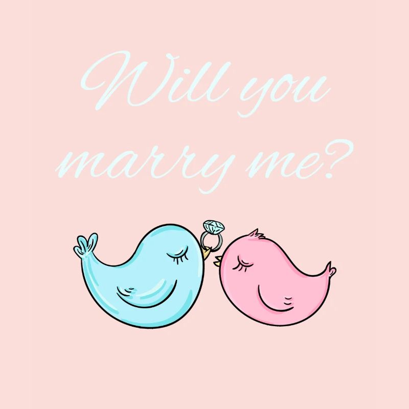 Demande de mariage