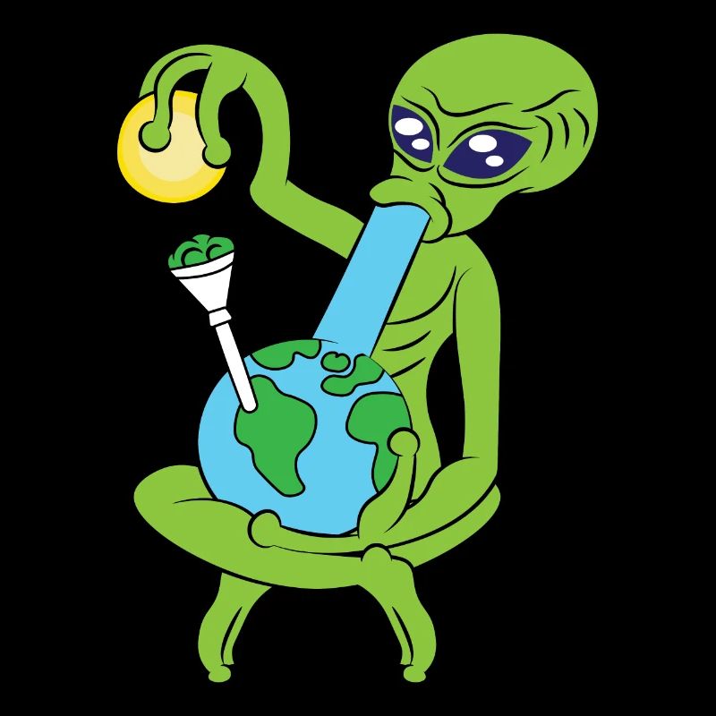 Alien Smoking
