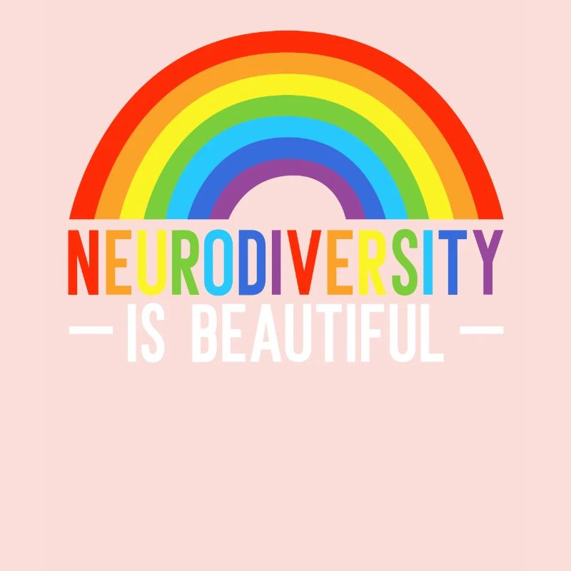 Neurodiversité est belle infinity rainbow TDAH