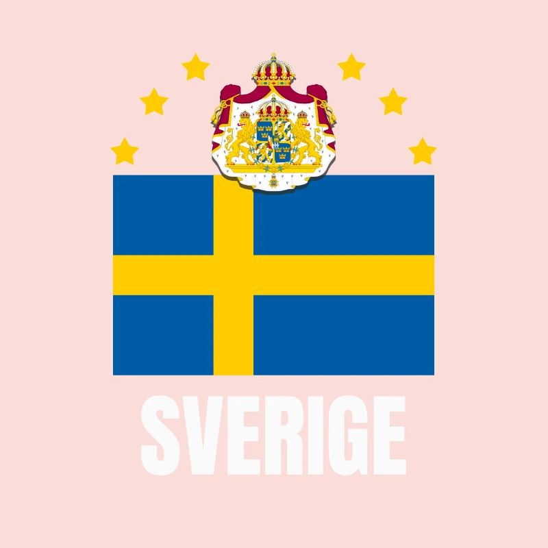 Drapeau de la Suède Drapeau National Orgueil