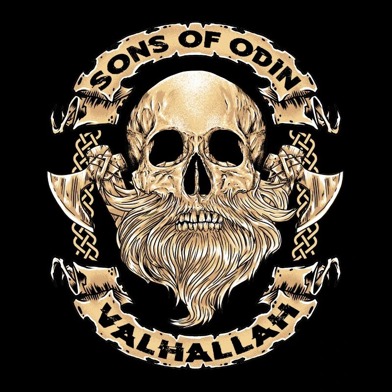 Crânes Vikings Valhalla