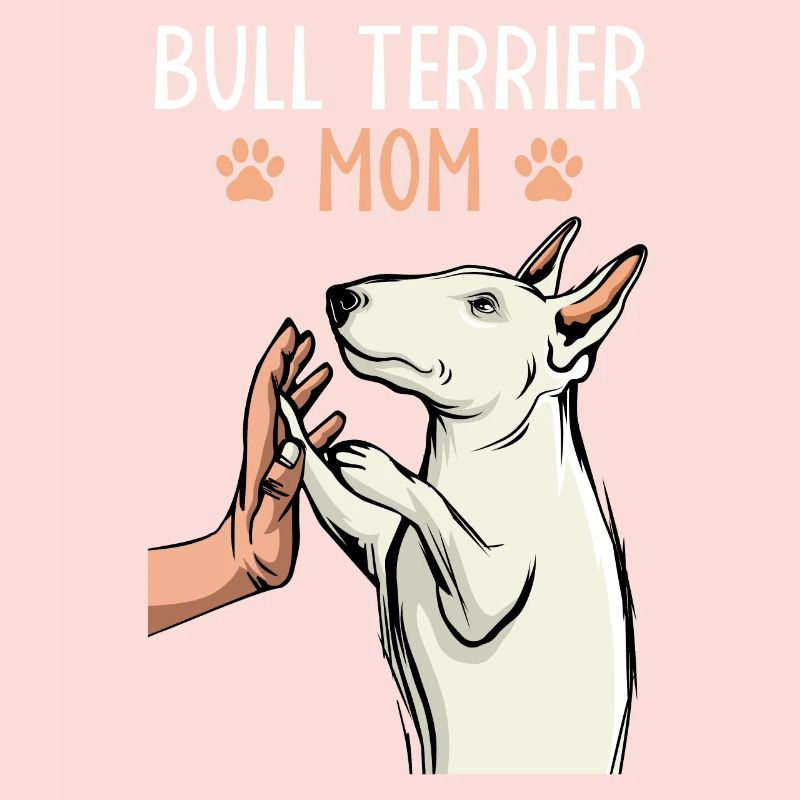 Bullterrier Mama Hunde Mutter Geschenk