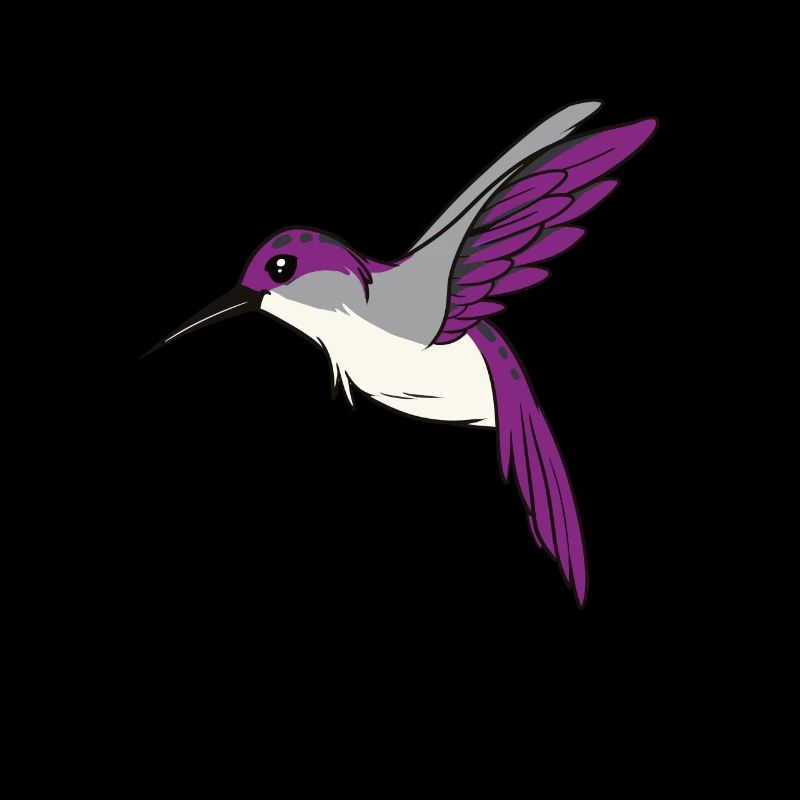 Support for asexual pride flags