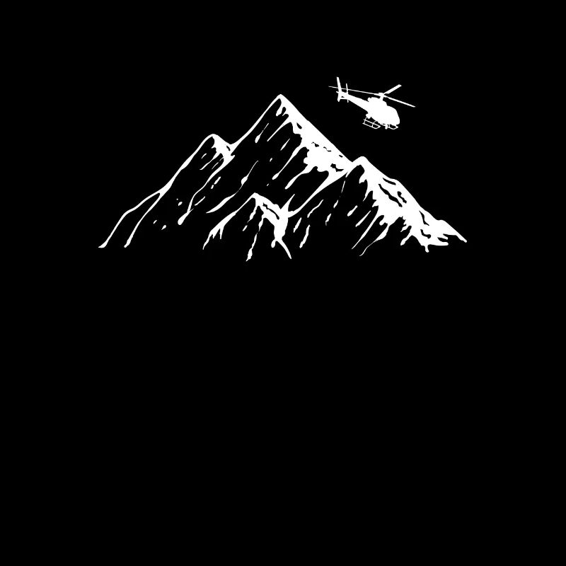 Helicopter Mountains Helicopter Heli Pilot Aviation