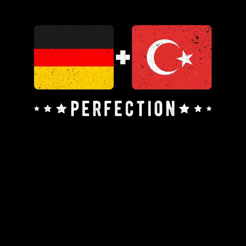 Turkey Germany Flag