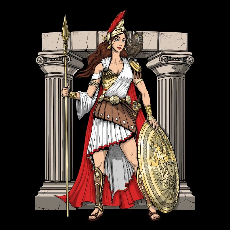 Déesse grecque d’Athéna