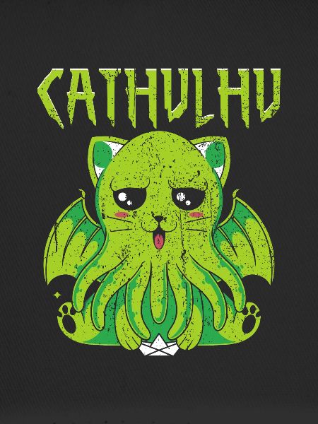 Cathulhu Saying Design