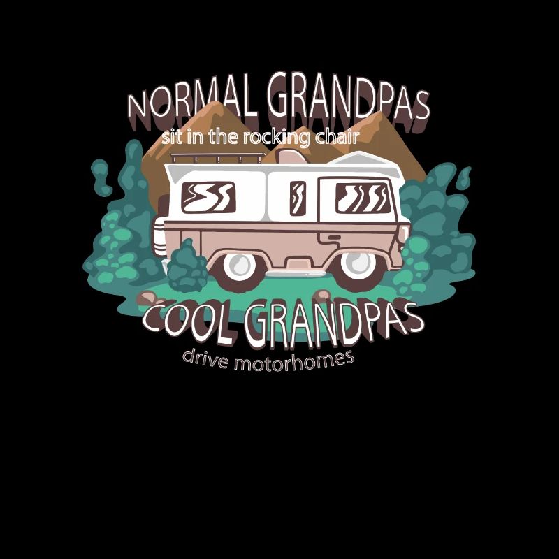 Cool grandpas drive camper