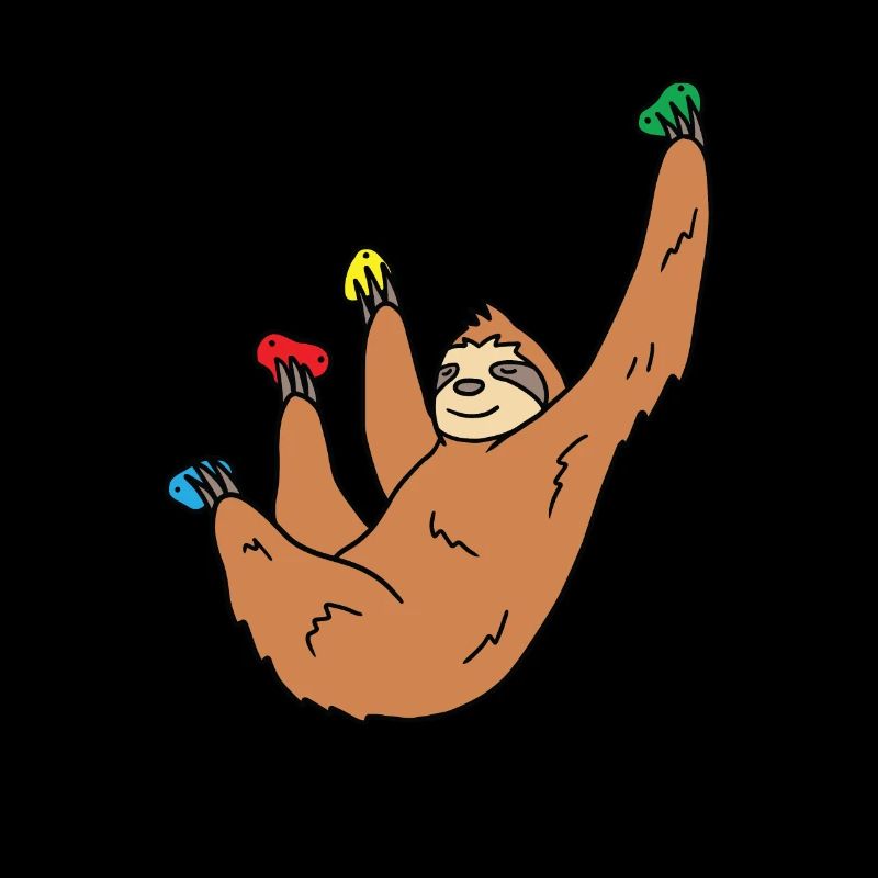 Faultier Klettern Geschenk
