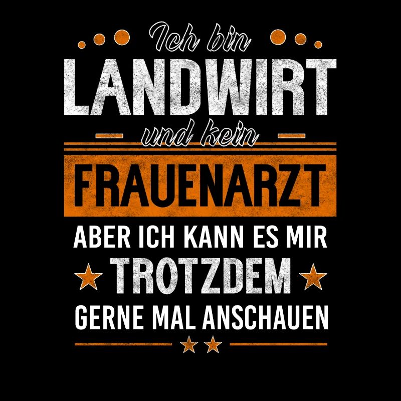Landwirt Acker Trecker Hühner Bauer Geschenk