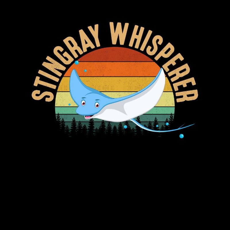 Stingray whisperer, funny stingray