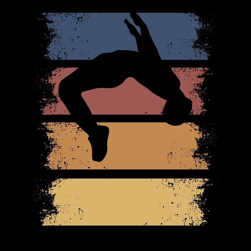 Parkour Freerunning Backflip Retro