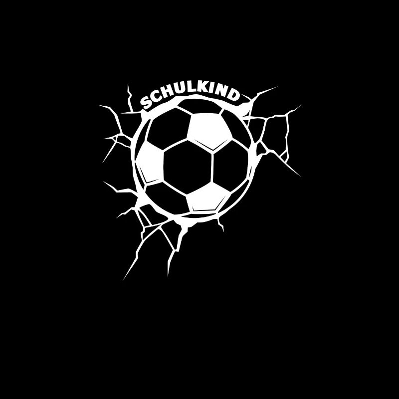 Schulkind Einschulung Fußball