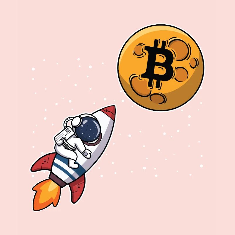Astronaute Bitcoin