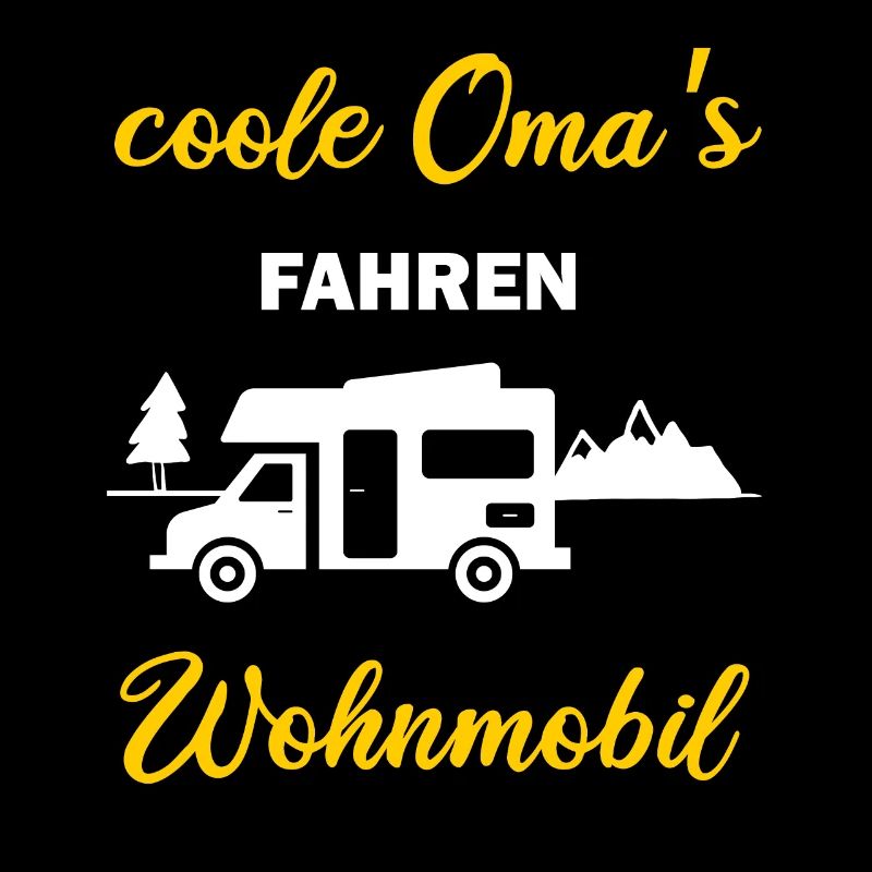 Coole Omas Wohnmobil Camper Camping Geschenk