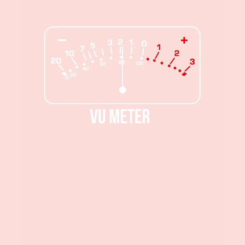 VU Meter Tontechniker Geschenk
