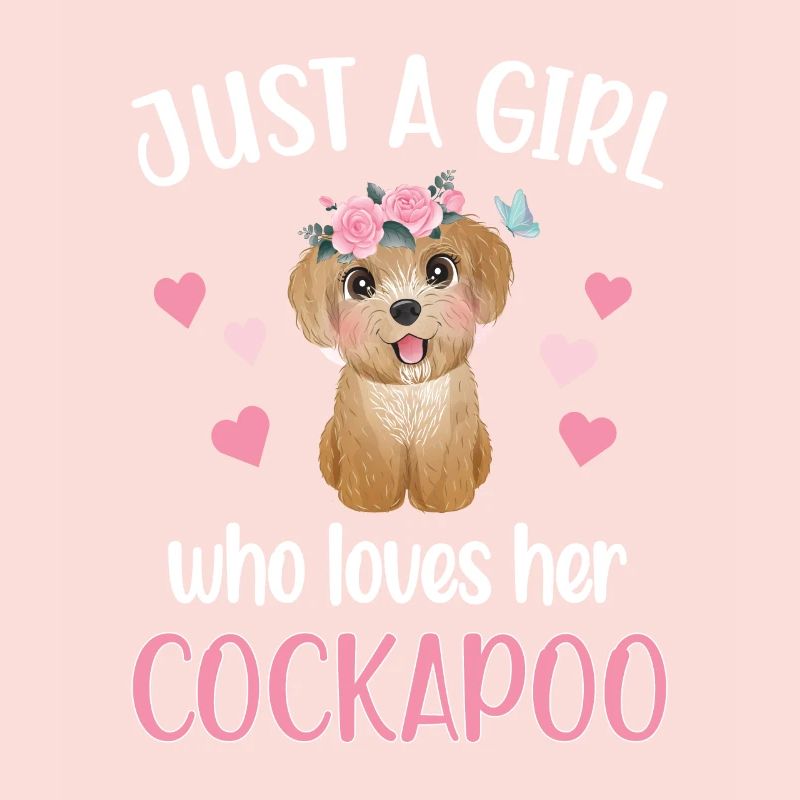Cockapoo Mädchen Cockapoo Mama Hundeliebhaberin