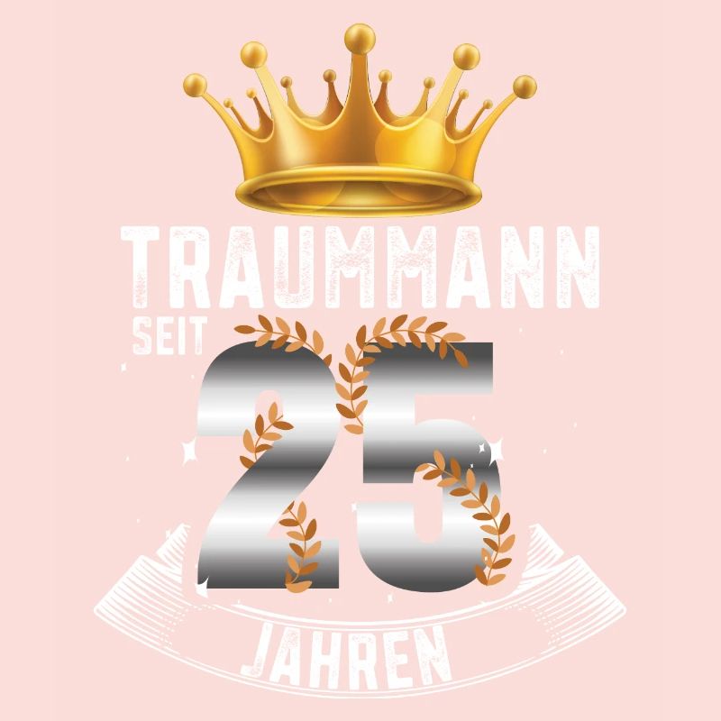 Traumpaar seit 25 Jahren Silberhochzeit Geschenk